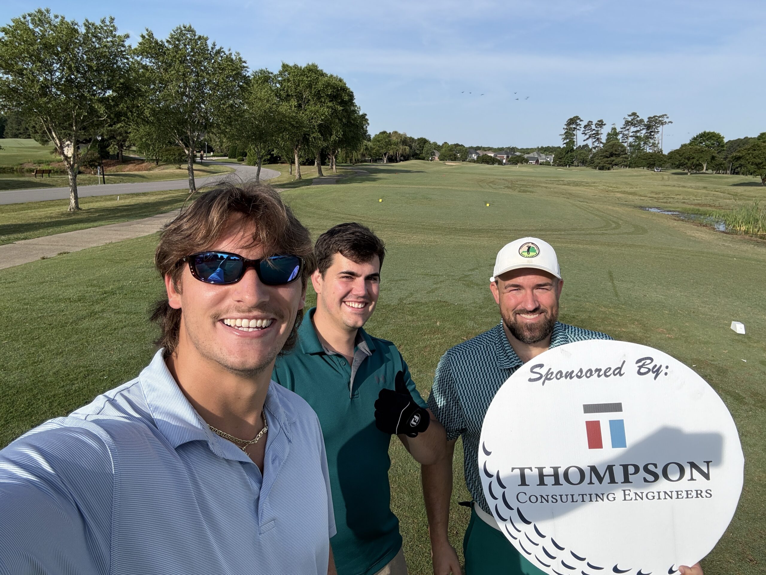 Bobby, David, Thomas golf