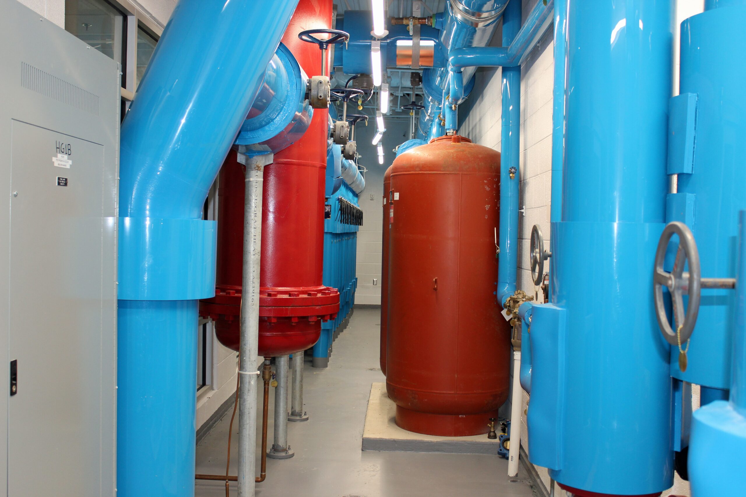 Interior of Princess Anne Middle School